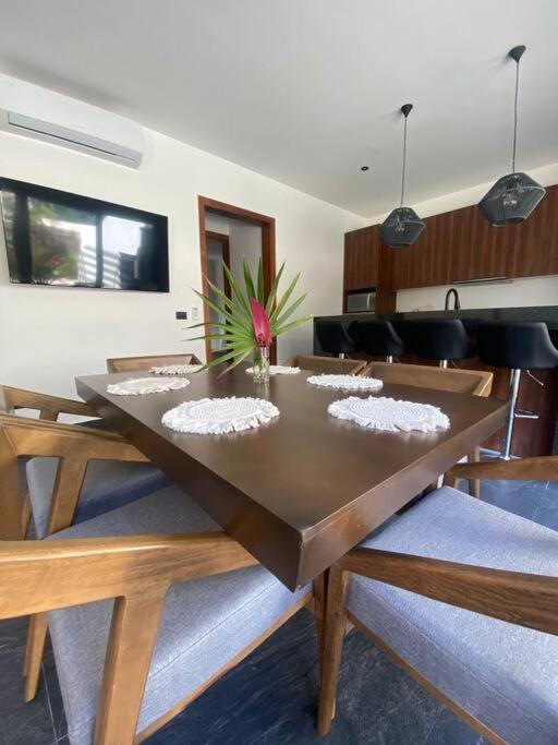 ¡New Villa 4Br With Priv Jacuzzi! Tulum Exterior foto